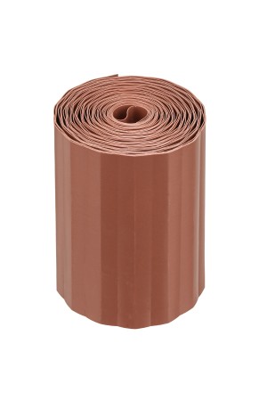 Бордюрная лента, 15 х 900 см, полипропиленовая, коричневая, Россия, Palisad