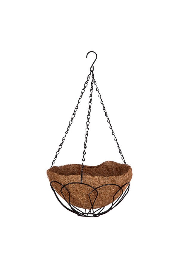 Подвесное кашпо, 25 см, с кокосовой корзиной Palisad