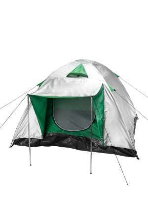 Палатка двухслойная трехместная 210 x 210 x 130 см, Camping Palisad