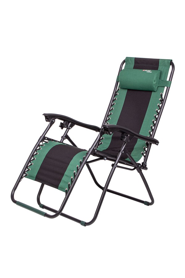 Кресло-шезлонг складное, многопозиционное 160 х 63.5 х 109 cм Camping Palisad