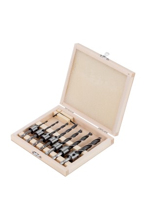 Набор сверл зенкеров по дереву, 3-10 мм, 7 шт // Denzel