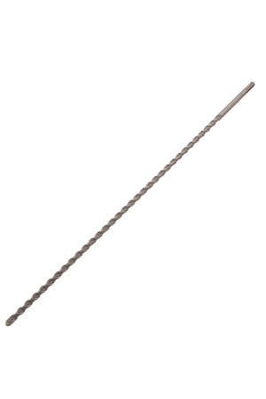 Бур по бетону, двойная спираль, три пылеотводящие кромки, 12 x 600 мм DENZEL