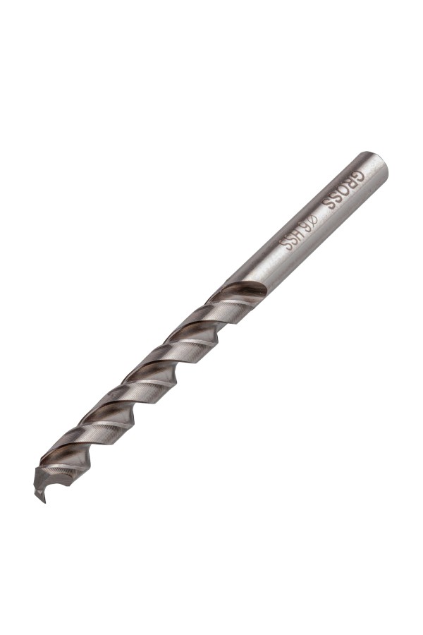 Сверло спиральное по металлу, 6 мм, HSS, 338 W Gross