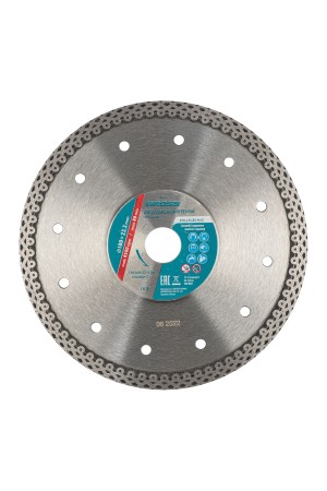 Диск алмазный, 180 х 22.2 мм, тонкий, сплошной (Jaguar), мокрая резка Gross