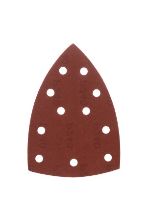 Треугольник абразивный на ворc. подложке под 
