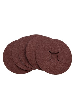 Круги фибровые 5 шт, Р 60, 115 х 22 mm Matrix