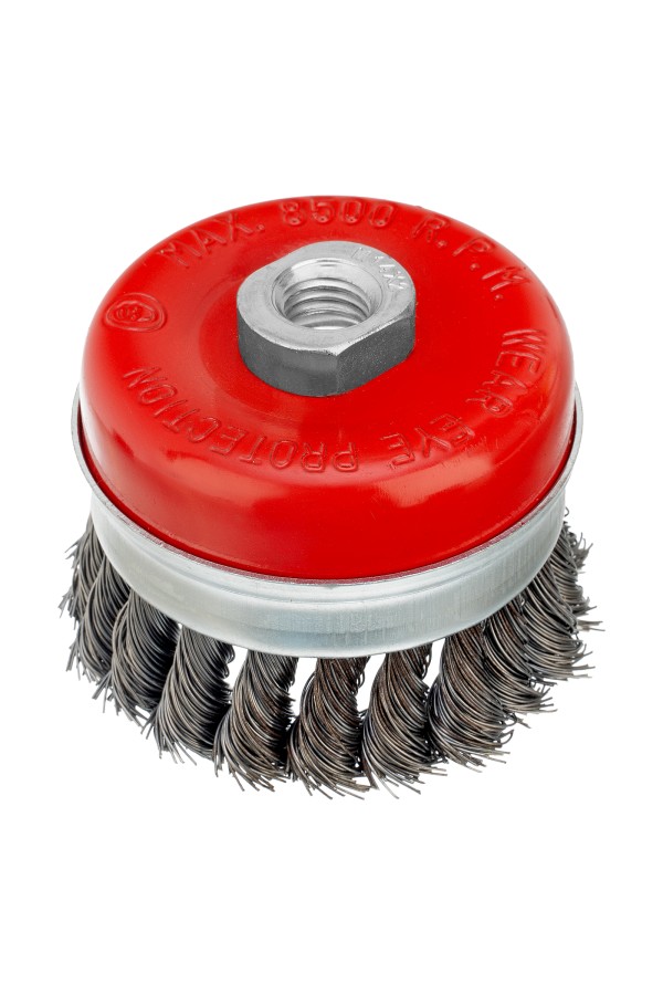 Щетка для УШМ Heavy Duty, 80 мм, М14, 