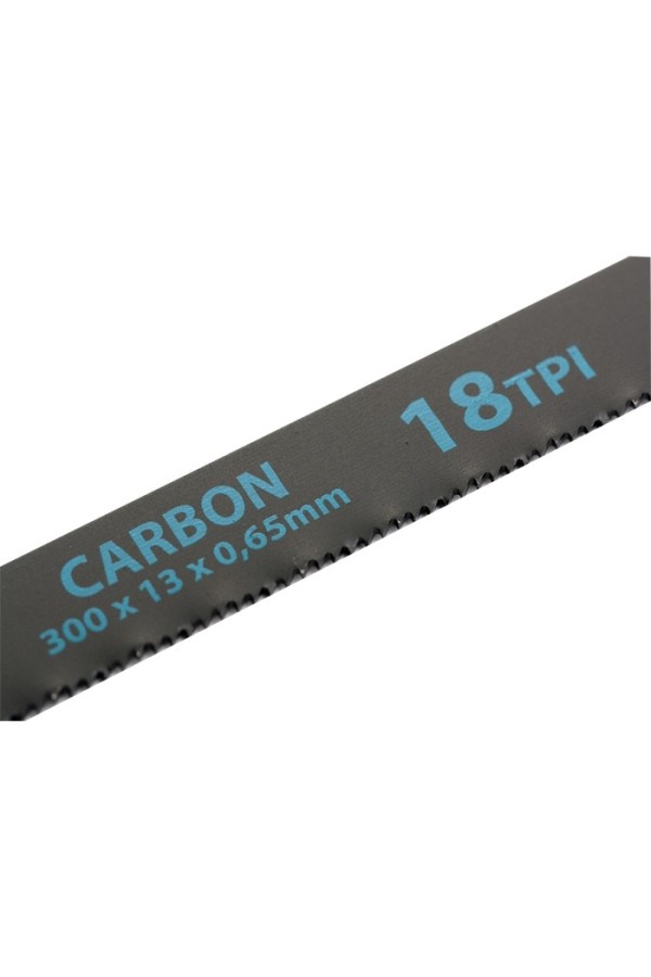 Полотна для ножовки по металлу, 300 мм, 18 TPI, Carbon, 2 шт Gross
