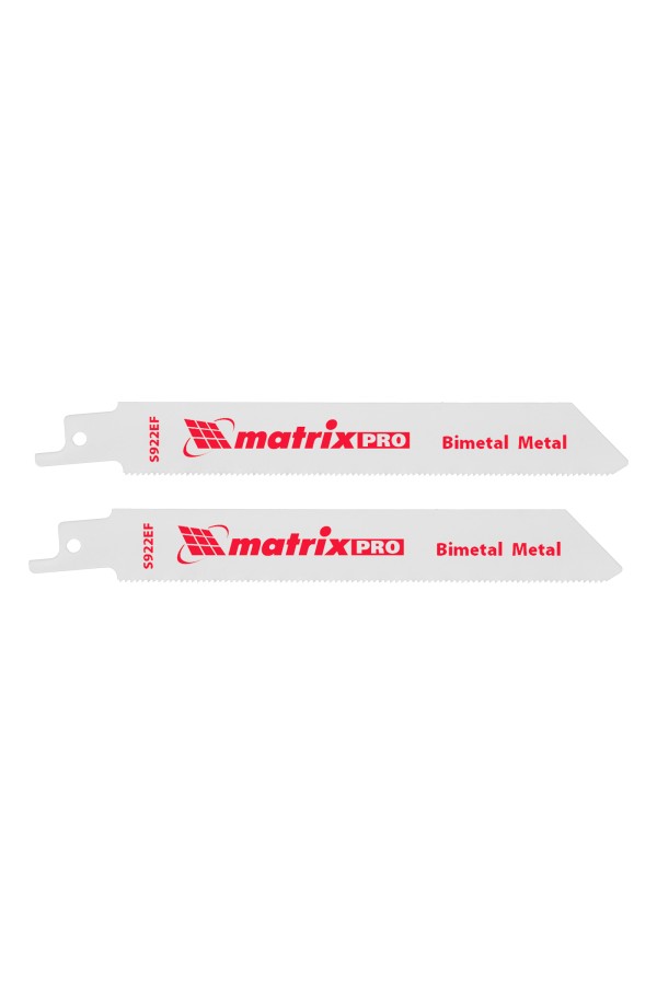 Полотна по металлу для сабельной пилы S922EF 125/1.4 мм, Bimetal, 2 шт, Pro Matrix