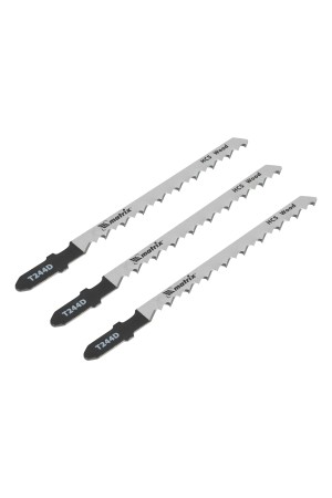 Полотна для электролобзика по дереву, 3 шт, T244D, 75 x 4 мм, HCS Matrix Professional