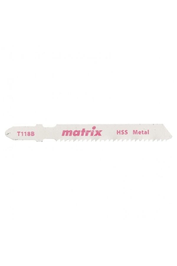 Полотна для электролобзика  по металлу, 3 шт, T118B, 50 x 2 мм, HSS Matrix