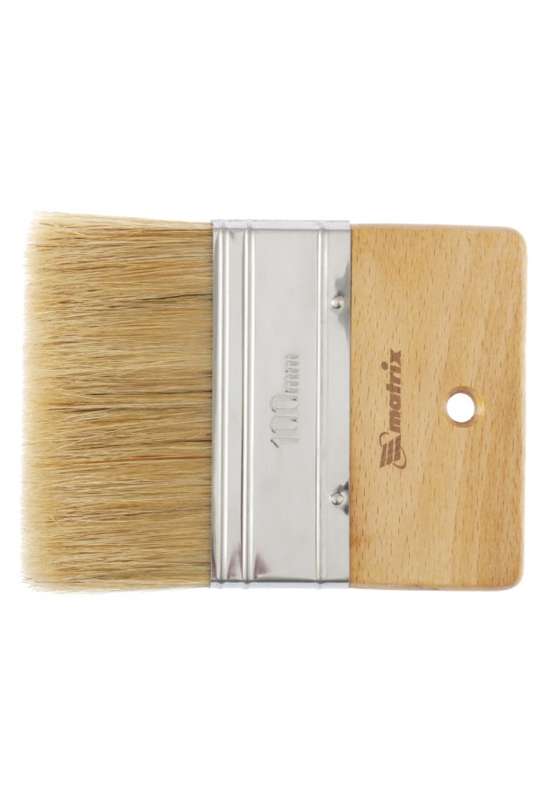 Кисть декоративная, натуральная щетина, 100 мм Matrix