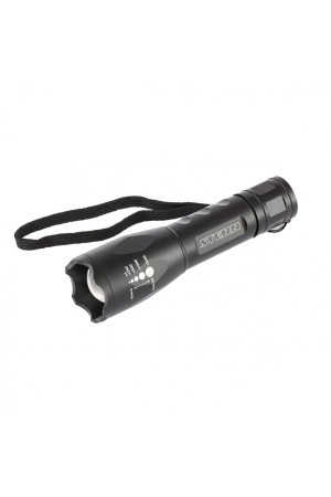 Фонарь, 3 W CREE Led 3 W, зум, 3 режима 100 %-50 %-строб, ремешок, 160 Лм, 200 м, 3 х ААА Stern