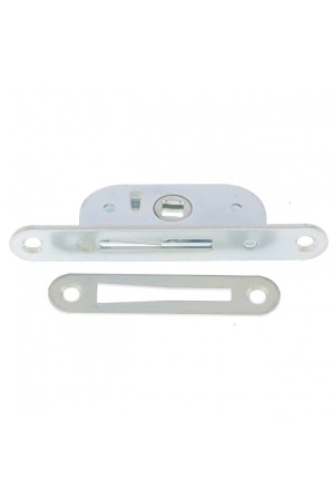 Завертка врезная ЗР2-2 с планкой, цинк, 5 шт, (Металлист) Россия