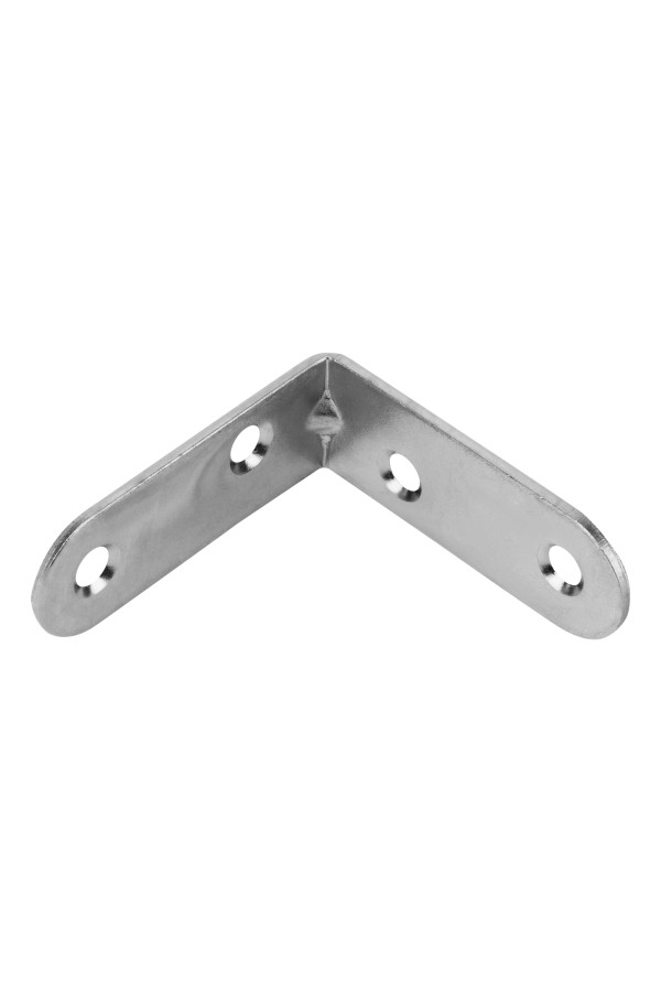 Кронштейн МК 50 х 50 мм, цинк, 10 шт, (Металлист)