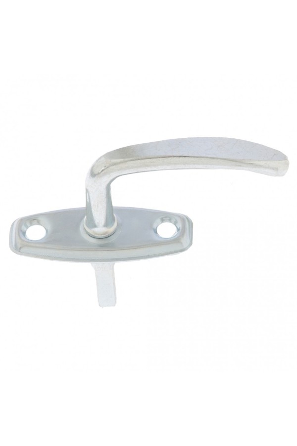 Ручка завертки врезной, цинк, 5 шт, (Металлист)