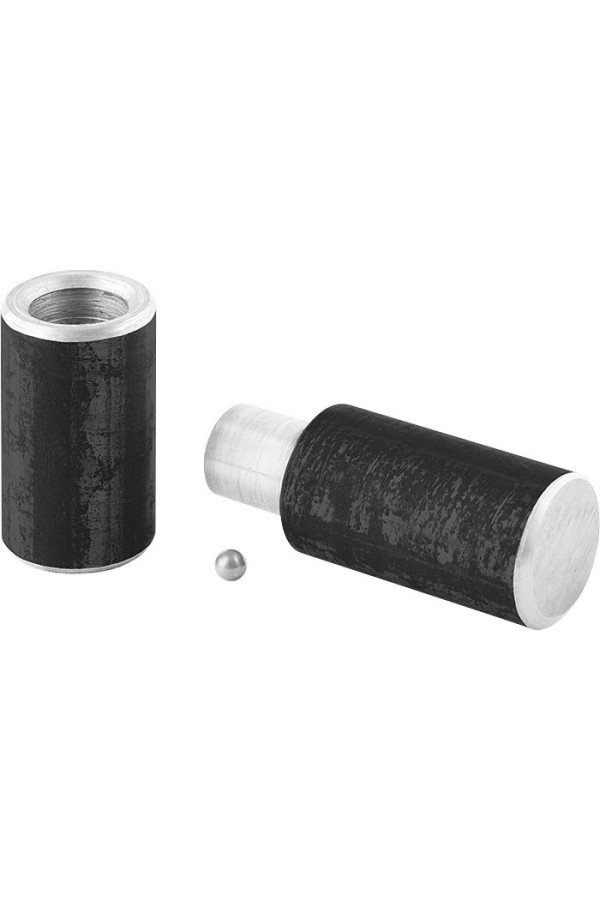 Петля гаражная с шаром, D 16 x 100 мм, 4 шт, Сибртех