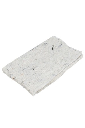 Салфетка для пола х/б, 500x700 мм, белая, Home Palisad