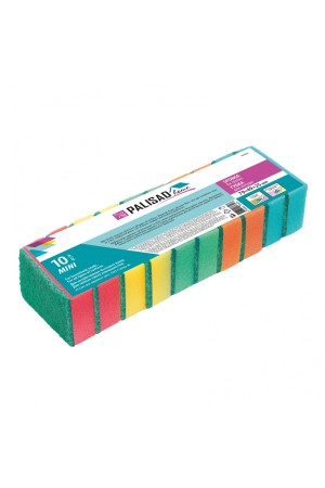 Губки для посуды Mini, 79 x 49 x 25 мм, 10 шт., Home Palisad