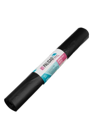 Пакеты для мусора 200 л x 10 шт., ПВД особопрочные черные, длинный ролик, Home Palisad
