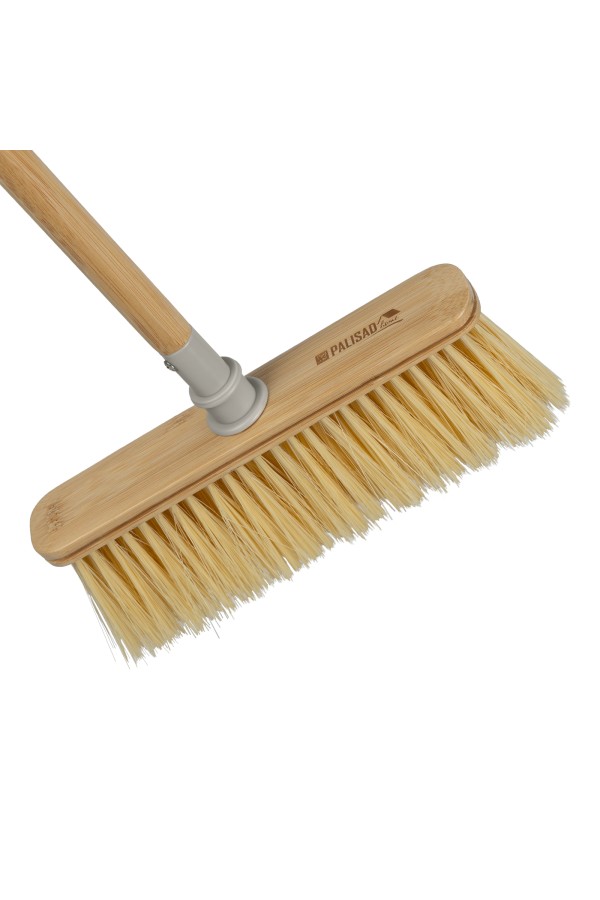 Щетка бамбуковая для подметания пола 26,5 см с черенком, 117 см, Home Palisad