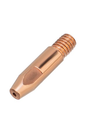 Токосъемный наконечник под проволоку 1,2 мм, М6х28, E-CU, 20 шт для MIG горелки тип 24 Denzel