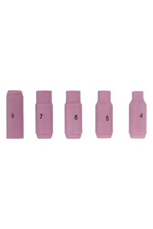 Набор керамических сопел № 4, 5, 6, 7, 8 Denzel