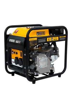 Генератор инверторный GT-2500iF, 2.5 кВт, 230 В, бак 5 л, открытый корпус, ручной старт Denzel