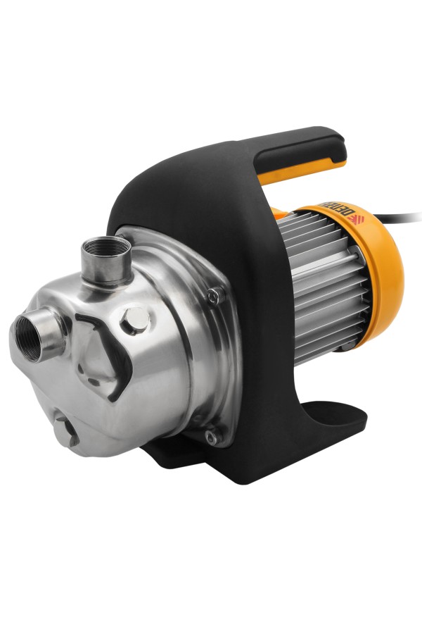 Садовый поверхностный насос GP1200Х, 1200 Вт, 3700 л/ч, подъем 46 м, нержавейка Denzel