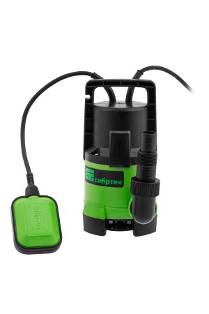 Дренажный насос для грязной воды СДН450-35, 450 Вт, напор 5.5 м, 8000 л/ч Сибртех