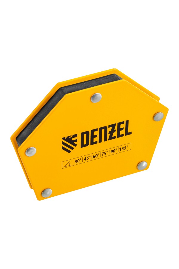 Фиксатор магнитный для сварочных работ усилие 50 LB, 30х45х60х75х90х135 град. Denzel