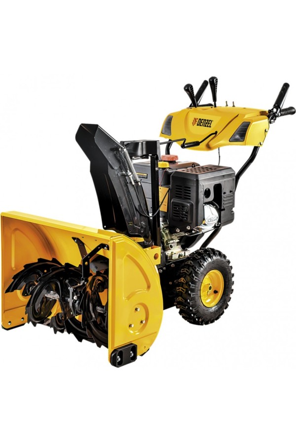 Бензиновая снегоуборочная машина SB 1100 E, 11 л.с, Loncin, с электростартером, фара, обогрев Denzel