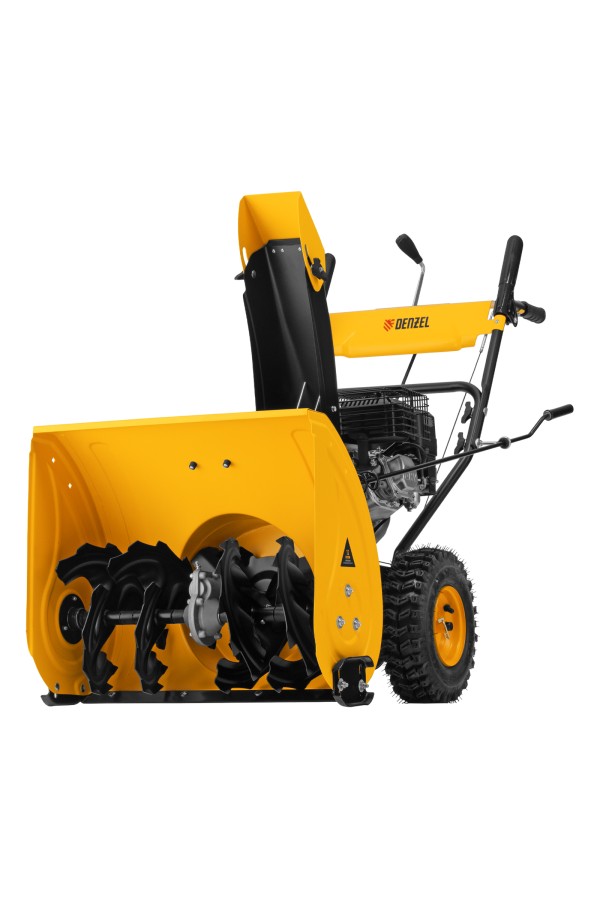 Бензиновая снегоуборочная машина SBM 610, 212 cc, ручной старт, фара Denzel