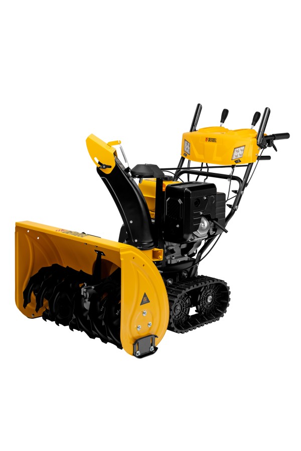 Бензиновая снегоуборочная машина SBL 711DT PRO, 420cc, гусеницы, эл.старт, блок. дифф. Denzel