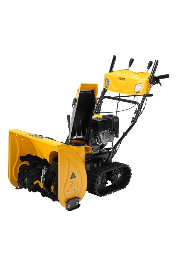 Бензиновая снегоуборочная машина SBM 610DT PRO, 212cc, гусеницы, эл.старт, блок. дифф. Denzel