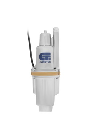 Вибрационный насос СВН300-25, верхний забор, 300 Вт, напор 75 м, 1200 л/ч, кабель 25 м Сибртех