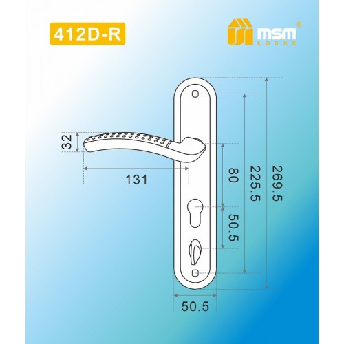 412 D-R/L MSM AB R ПРАВАЯ