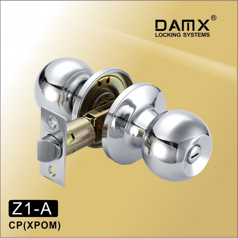 Ручка защелка (шариковая) DAMX Z1-A Цвет: CP - Хром