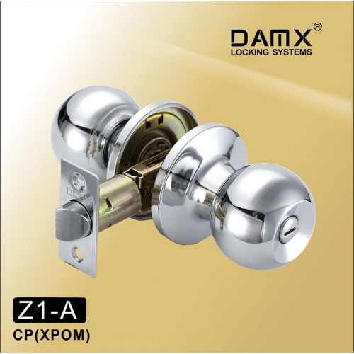Ручка защелка (шариковая) DAMX Z1-A Цвет: CP - Хром