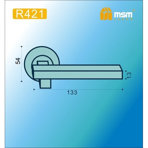 Ручка на круглой накладке R421