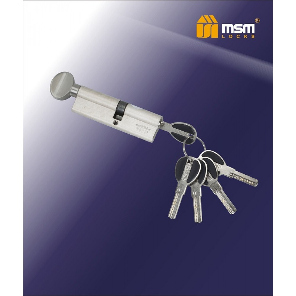 Цилиндровый механизм, латунь Перфорированный ключ-вертушка CW50/40 мм Цвет: SN - Матовый никель