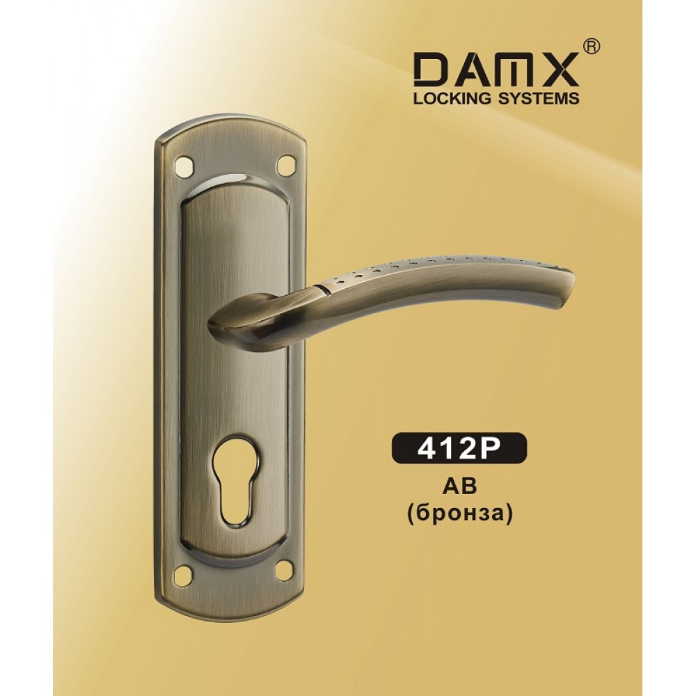Ручка DAMX 412P Цвет: AB - Бронза