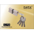 Цилиндровый механизм DAMX Перфорированные ключ-ключ C70 мм Цвет: SN - Матовый никель