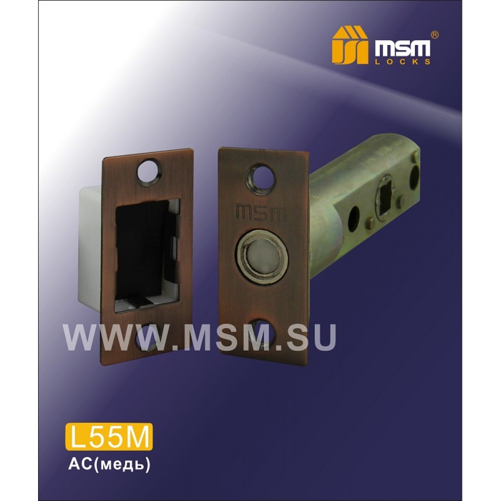 Механизм бесшумный (магнитный) -  Межкомнатный L55M Цвет: AC - Медь