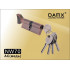 Цилиндровый механизм DAMX Простой ключ-вертушка NW70 мм Цвет: AC - Медь