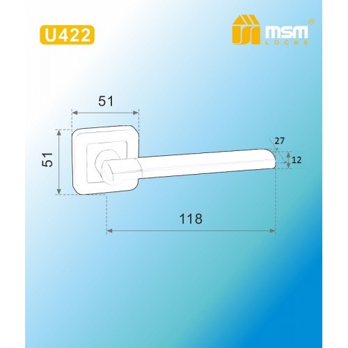 U422 Матовая бронза (MAB)