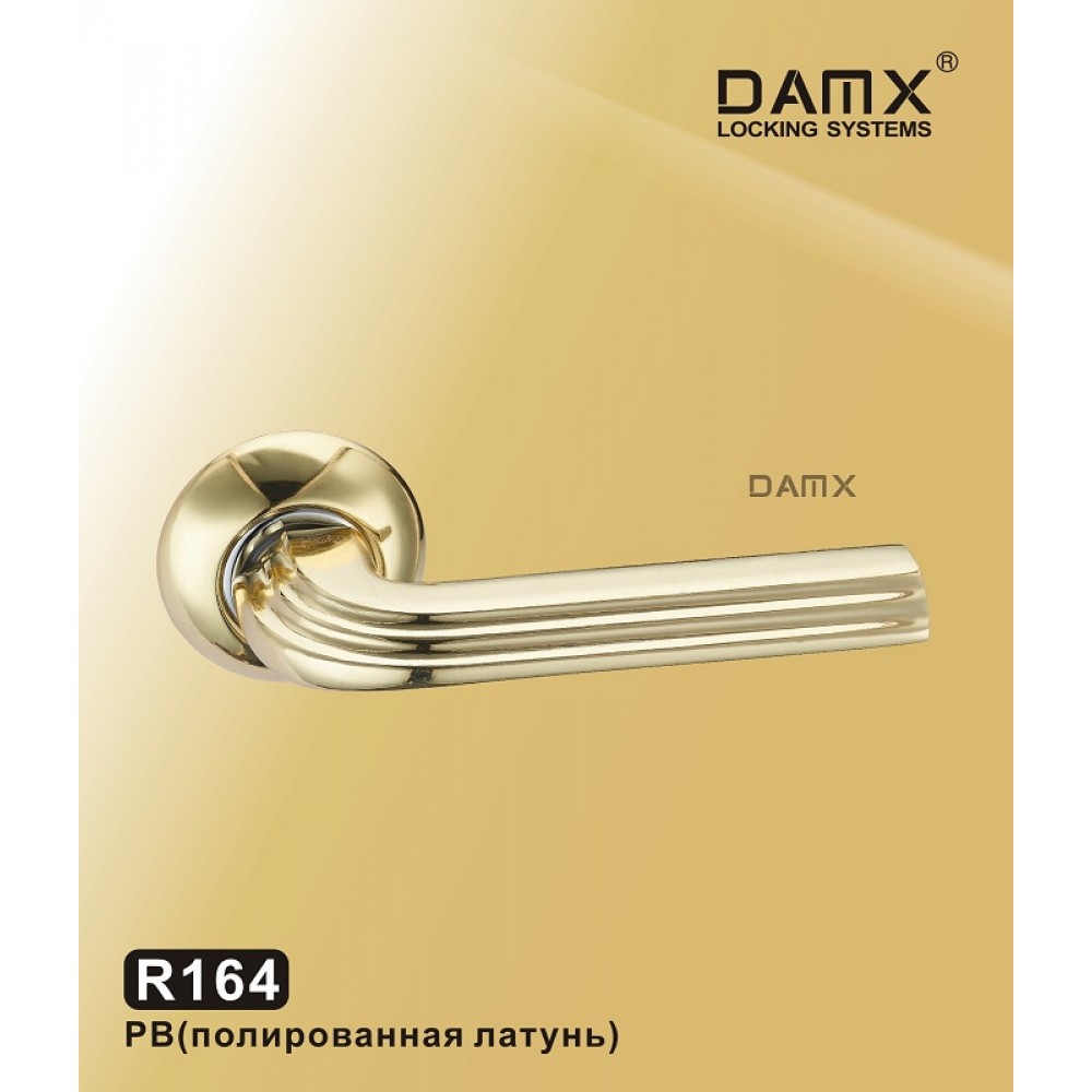 R164 DAMX  Полированная латунь (PB)