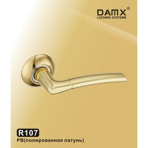 R107 DAMX Полированная латунь (PB)