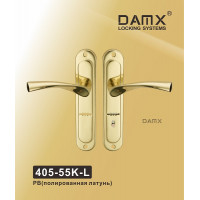 Дверные ручки на планке DAMX (Эконом)