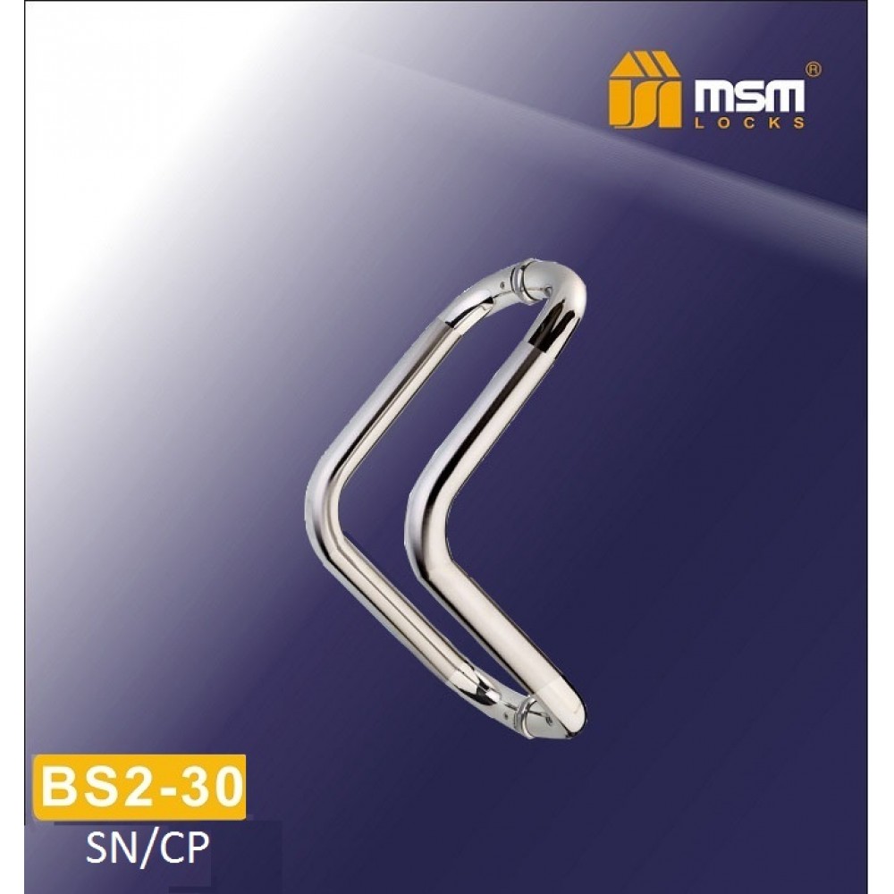 Ручка скоба BS2-30  Цвет: SN/CP - Матовый никель / Хром